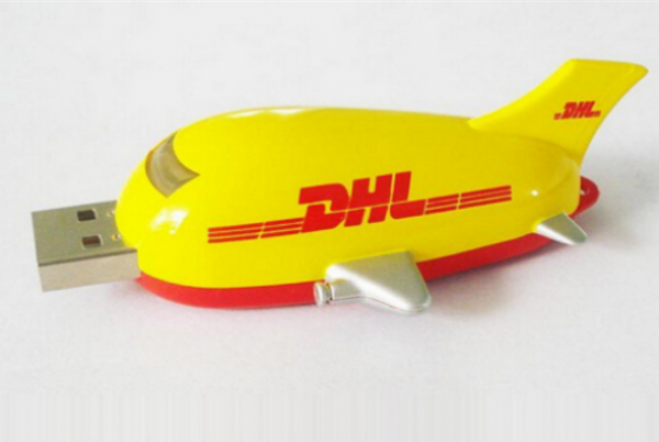 Mẫu USB hình máy bay DHL dễ thương